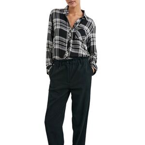 Rails Hunter Plaid Button Down Flannel Top